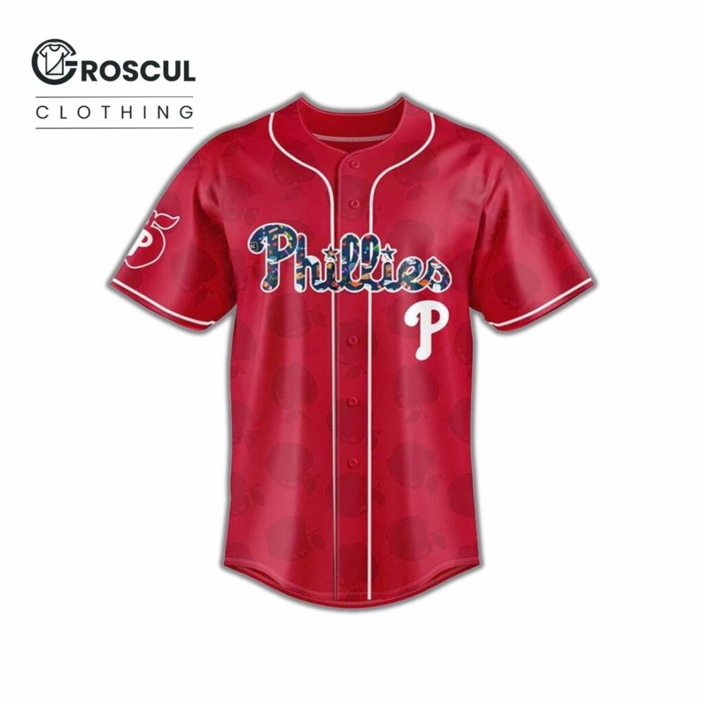 Phillies Teacher Appreciation 2025 Baseball Jersey 2 Phillies Teacher Appreciation 2025 Baseball Jersey Front