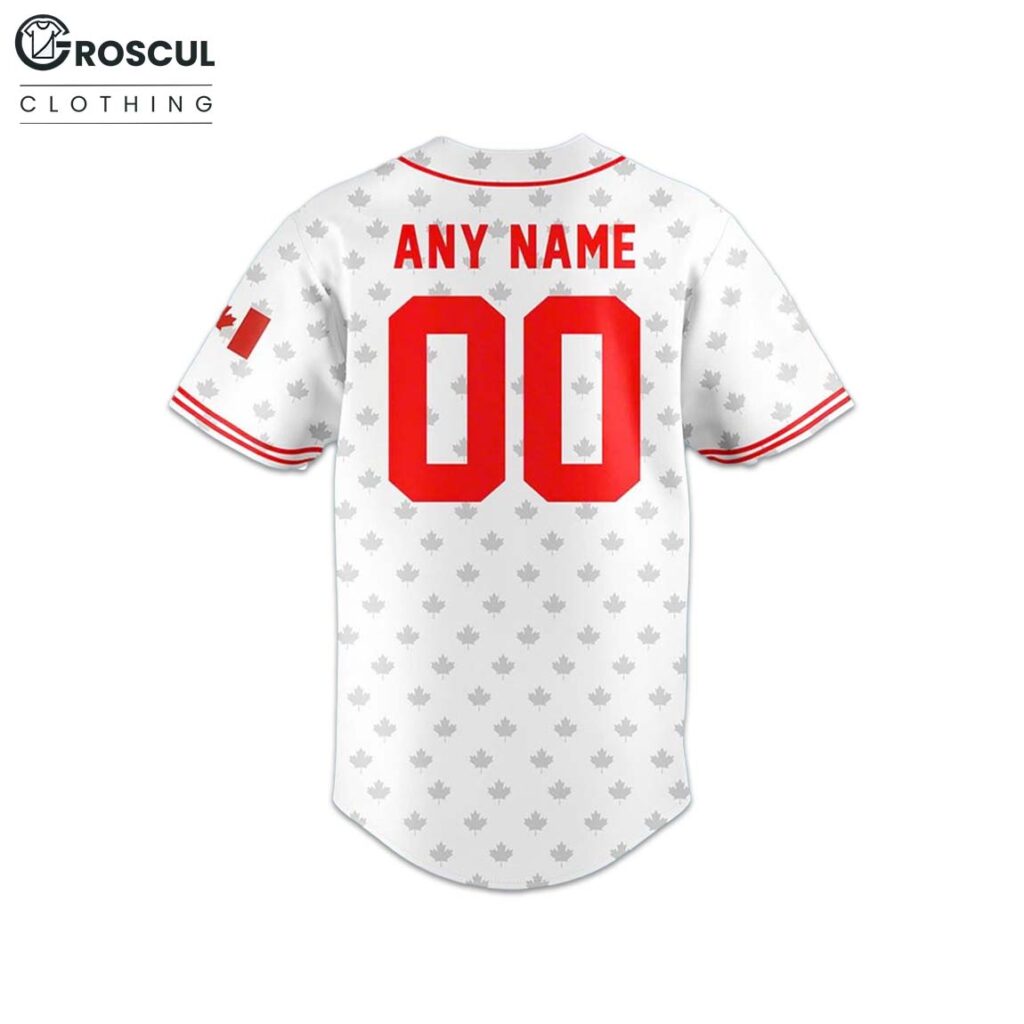 Tigers Canadian Heritage Night 2025 Baseball Jersey Giveaway 3 Tigers Canadian Heritage Night 2025 Baseball Jersey Giveaway Back