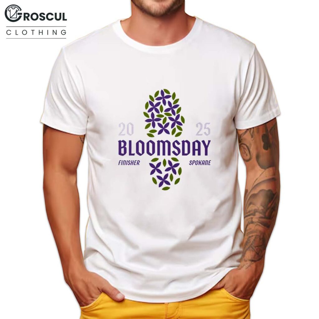 Bloomsday 2025 Finisher Spokane Shirt 2 Bloomsday 2025 Finisher Spokane Shirt