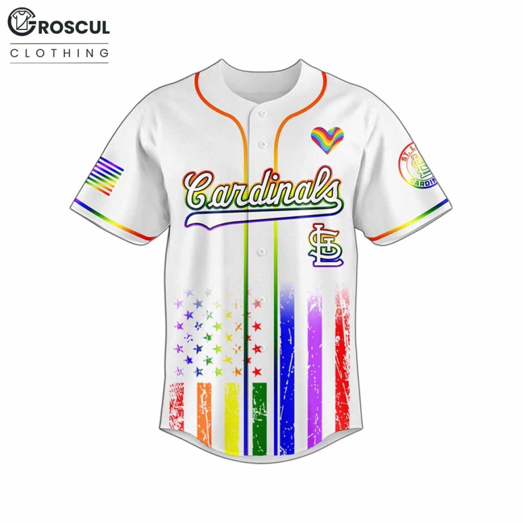 Cardinals Love Is Love Pride Month 2025 Jersey 2 Cardinals Love Is Love Pride Month 2025 Jersey