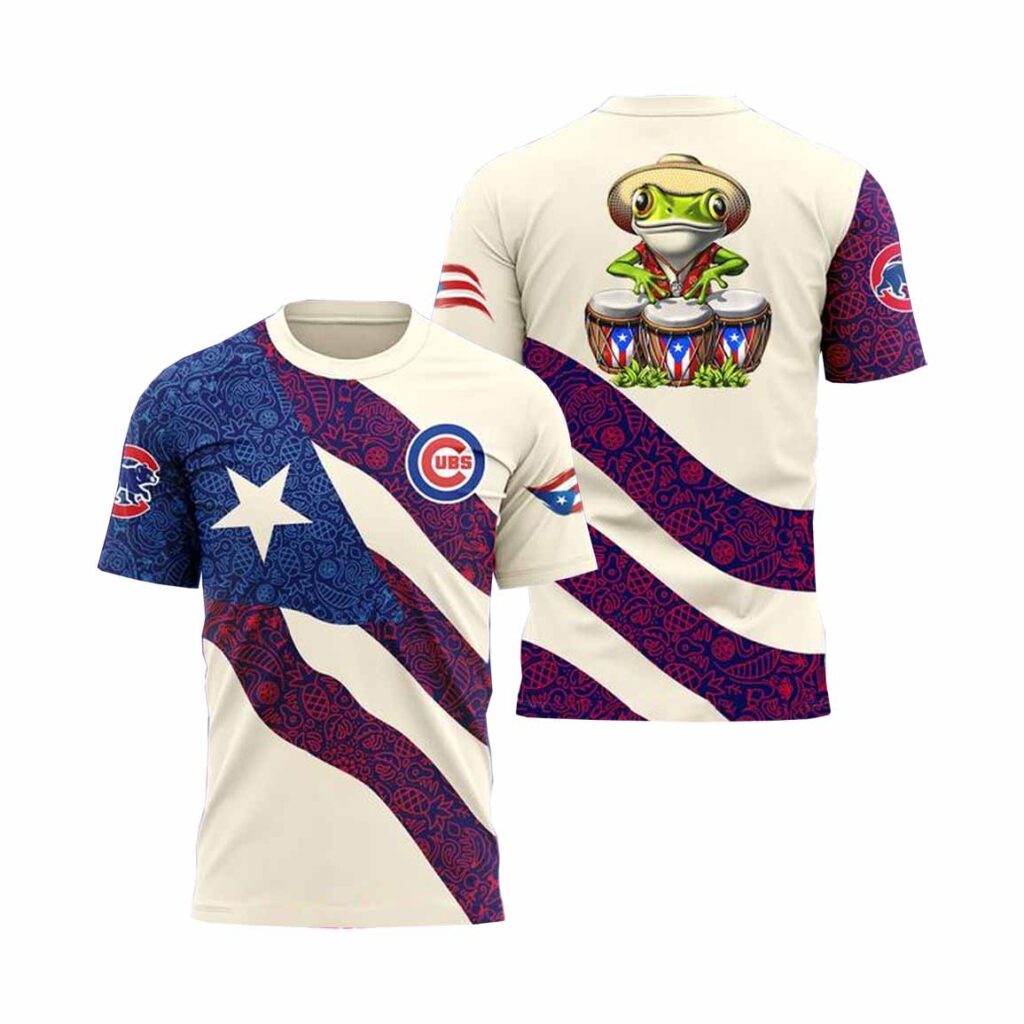 Chicago Cubs Puerto Rican Heritage 2025 Shirt Chicago Cubs Puerto Rican Heritage 2025 Shirt