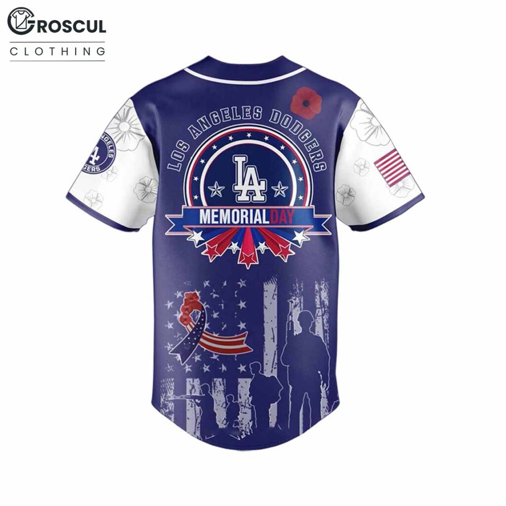 LA Dodgers Memorial Day Game Night 2025 Jersey 3 LA Dodgers Memorial Day Game Night 2025 Jersey