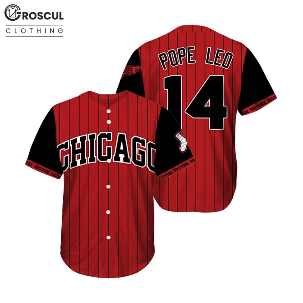 White Sox Pope Leo XIV City Connect 2025 Jersey 1 White Sox Pope Leo XIV City Connect 2025 Jersey